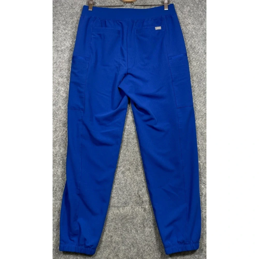 Figs Weston Jogger Scrub Pants Winning Blue Large New